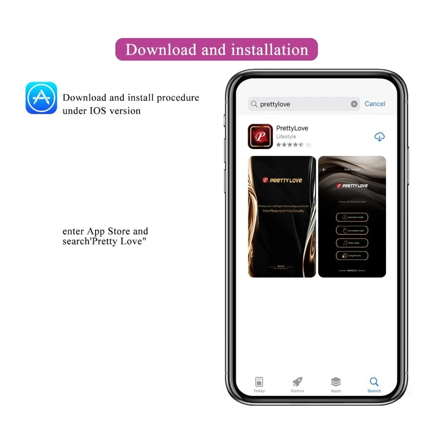 PRETTY LOVE - ABNER APP LILA